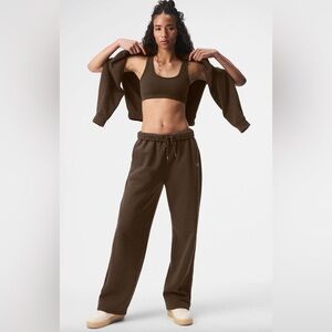 ALO Yoga Olive Track Pants